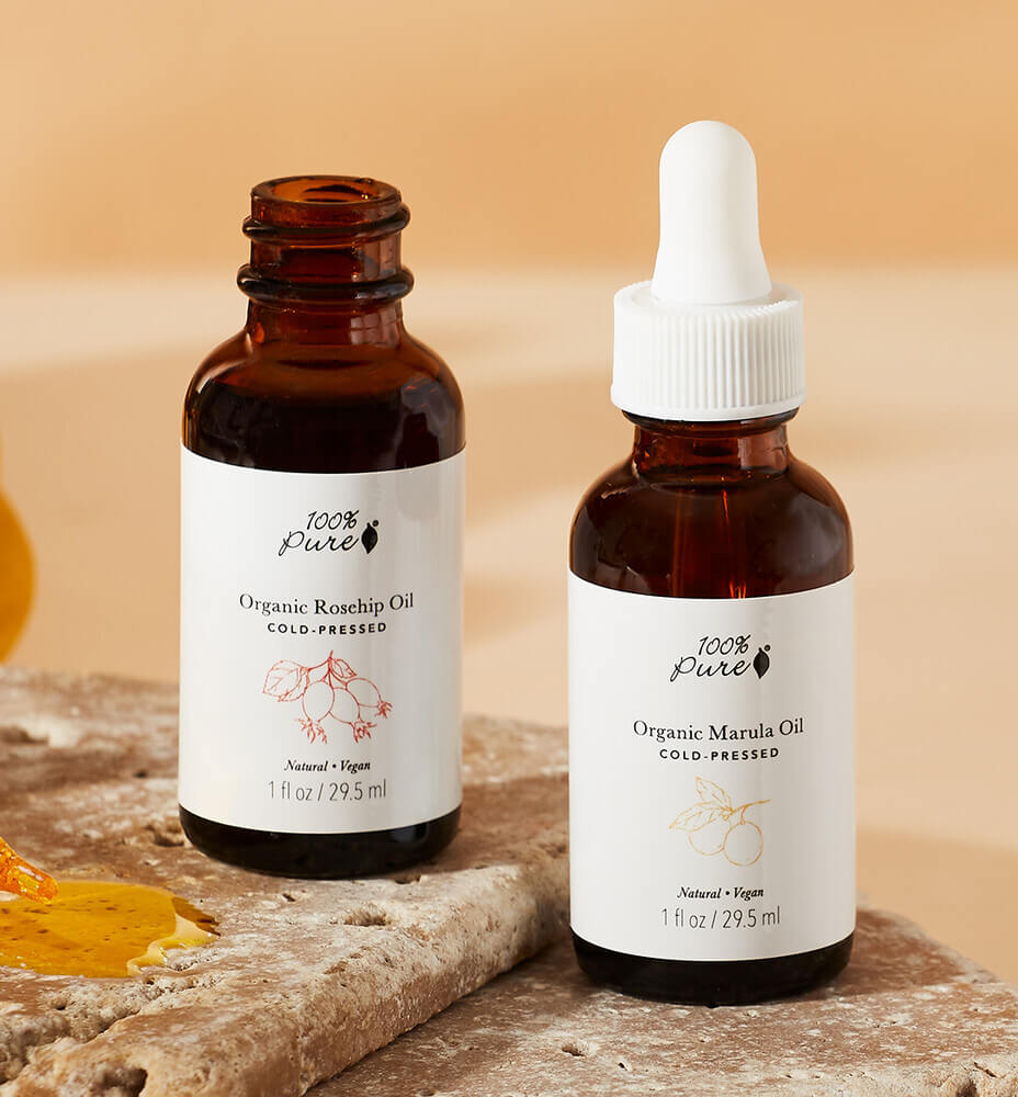 Benefits of Marula and Rosehip Oils – 100% PURE